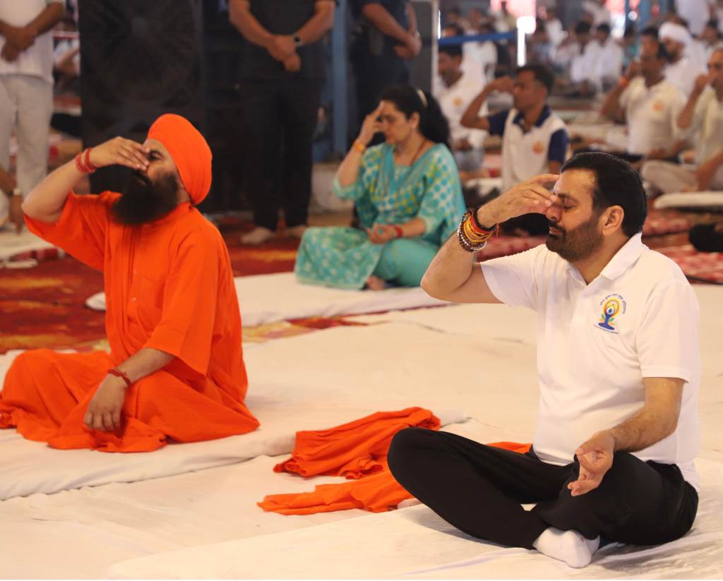 ਯੋਗ ਸਿਰਫ਼ ਕਸਰਤ ਨਹੀਂ ਸੰਪੂਰਨ ਜੀਵਨ ਪੱਧਤੀ ਹੈ ਮੁੱਖ ਮੰਤਰੀ ਨਾਇਬ ਸਿੰਘ ਸੈਣੀ